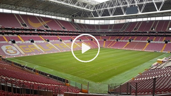 Galatasaray - Beşiktaş derbisi öncesi Türk Telekom  Stadı dezenfekte ediliyor