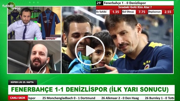 Fenerbahçe, Denizlispor karşısında ilk yarı nasıl oynadı? | Tolgay Arslan'ın kırmızı kartı doğru mu?