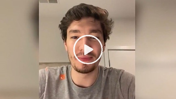 Cedi Osman'dan 'Evde kal' mesajı