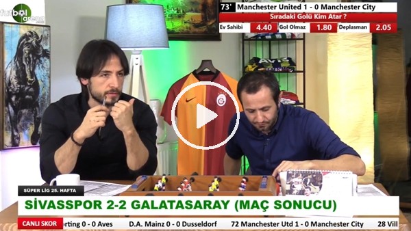 Sivasspor - Galatasaray maçının hakkı beraberlik miydi?