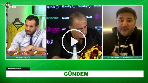 Hürriyet Gzetesinden Ali Naci Küçük, FutbolArena TV canlı yayınında Galatasaray'daki son gelişmeleri aktardı.