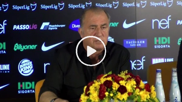Fatih Terim: "İstediğinizi şampiyon ilan edin"