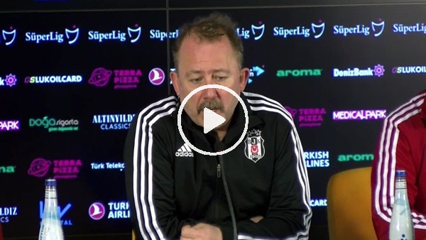 Sergen Yalçın: "1 puandan memnun değiliz"