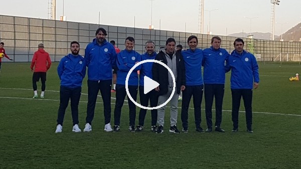 Ünal Karaman ilk antrenmanına çıktı