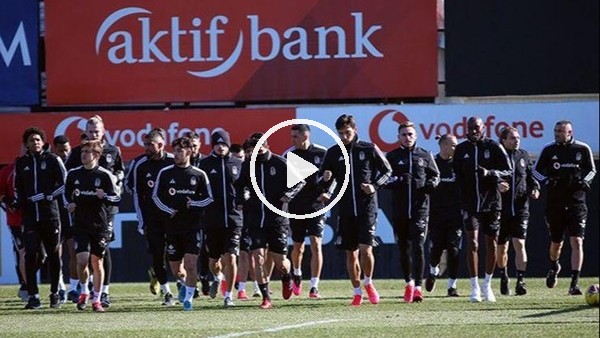 Beşiktaş'ta Ankaragücü maçı hazırlıkları 