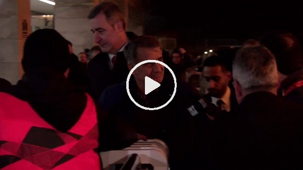 Şenol Güneş ve Abdullah Avcı, Başakşehir - Kopenhag maçı için stada geldi