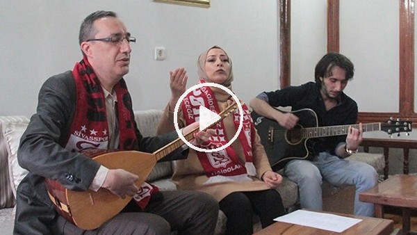 Sivasspor'a şampiyonluk türküsü