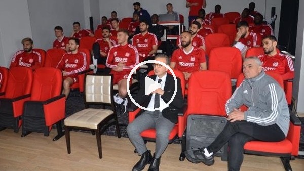 Sivasspor'a koronavirüs eğitimi