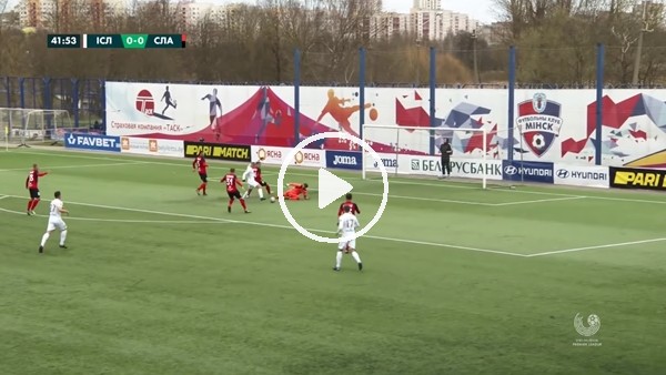 Isloch 2-1 Slavia Mozyr (Maç özeti)