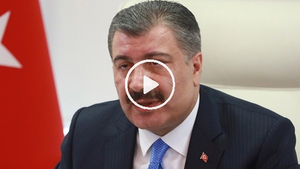 Fahrettin Koca, ağlamamak için kendini zor tuttu