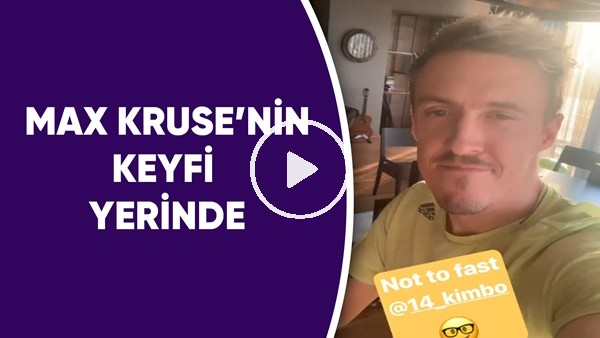 Max Kruse'un keyifli bireysel antrenmanları