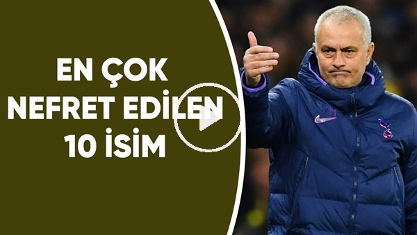 Dünya futbolunda en çok nefret edilen 10 isim