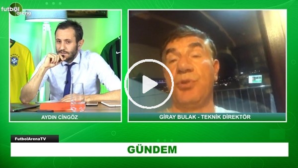 Giray Bulak'tan FutbolArena'ya Açıklamala |  Türkiye'de Altyapı Sorunu Nasıl Çözülür? 