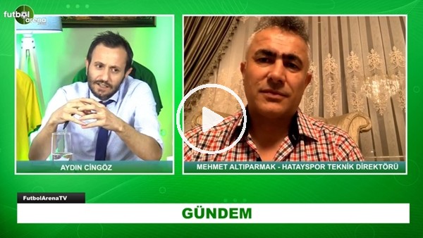 Hatayaspor Teknik Direktörü Mehmet Altıparmak: "Maçlar İçin Antalya Ve Çevresi En Uygun Yer"