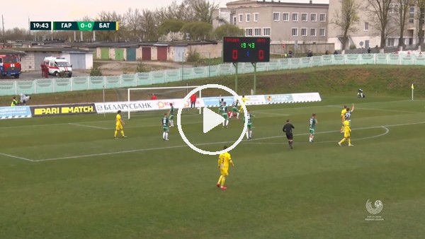 Gorodeya 0-2 BATE Borisov (Maç özeti)