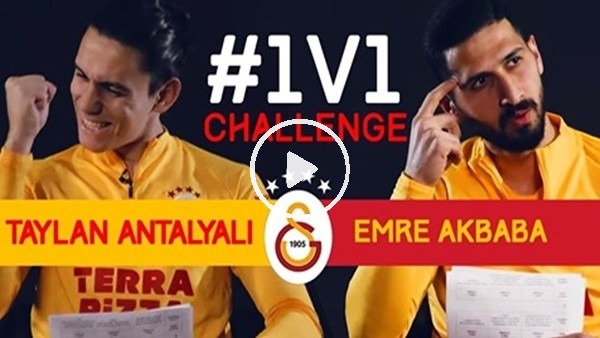 Emre Akbaba ile Taylan Antalyalı, takım arkadaşlarını bilmeye çalıştı