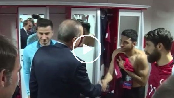İsmail Köybaşı Cumhurbaşkanı'nı görünce ne yapacağını şaşırdı