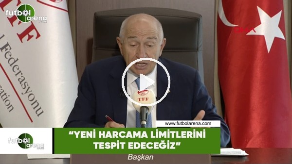 Nihat Özdemir: "Yeni harcama limitlerini tespit edeceğiz"