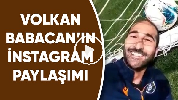 Volkan Babacan'ın instagram paylaşımı