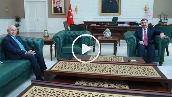 Nihat Özdemir ve Bakan Koca'dan kritik görüşme