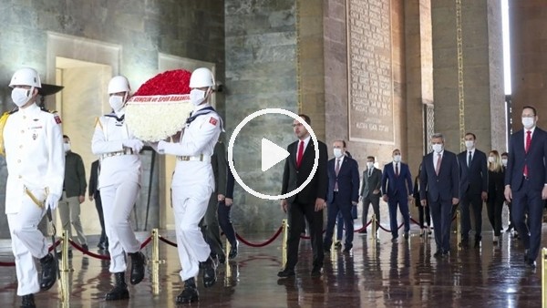Anıtkabir'de 19 Mayıs töreni