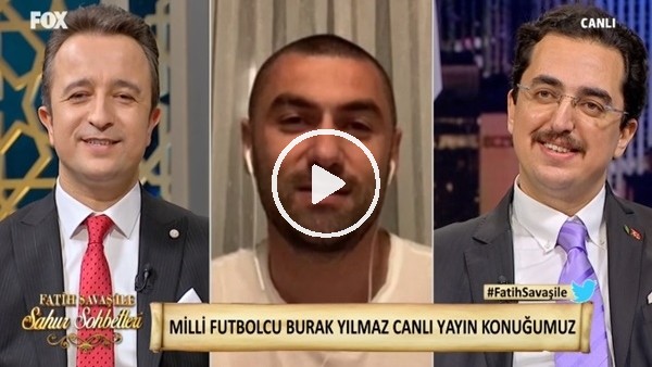 Burak Yılmaz, "Sahur Sohbetleri" programına konuk oldu