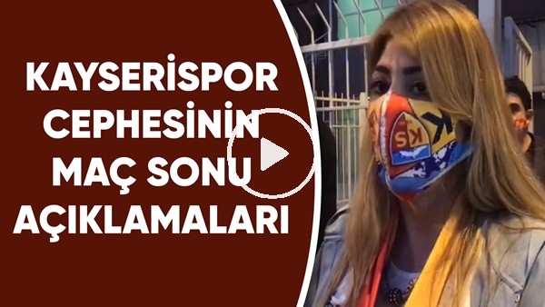 Kayserispor Cephesinin Maç Sonu Açıklamaları| "İnşallah Bunu Devam Ettiririz.."