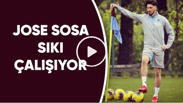 Jose Sosa sıkı çalışıyor