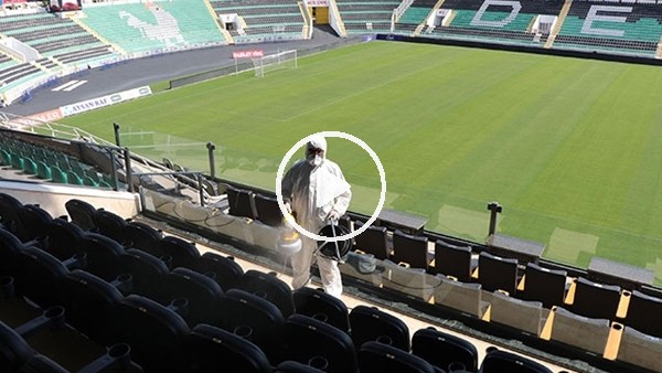 Denizli Atatürk Stadı Beşiktaş maçına hazır