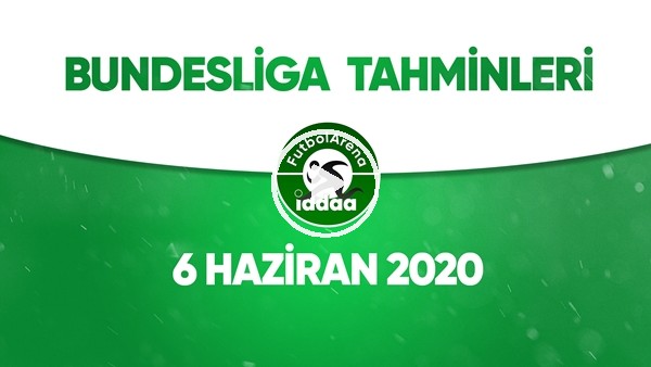 Bundesliga İddaa Tahminleri (6 Haziran 2020)