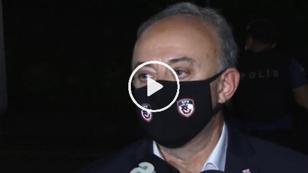 Gaziantep FK Asbaşkanı Müslüm Özmen: "Galibiyeti biz kaçırdık"