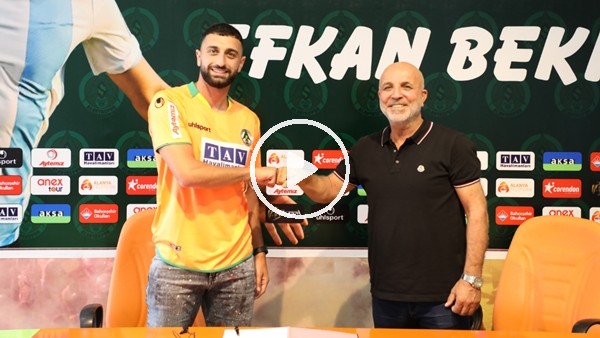 Aytemiz  Alanyaspor, Efkan Bekiroğlu ile sözleşme imzaladı