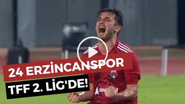 24 Erzincanspor TFF 2. Lig'de!