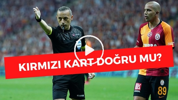 Feghouli Takımını 10 Kişi Bıraktı! Kırmızı Kart Doğru Mu?