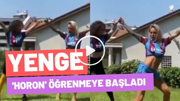 Sosa'nın eşi Carolina Alurralde horon öğrenmeye başladı