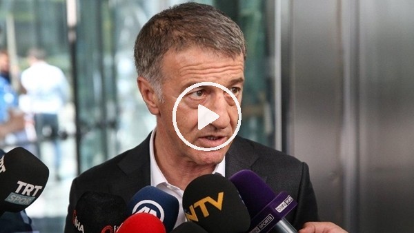 Ahmet Ağaoğlu: "İnşallah kupayı kaldıran Trabzonspor olur"