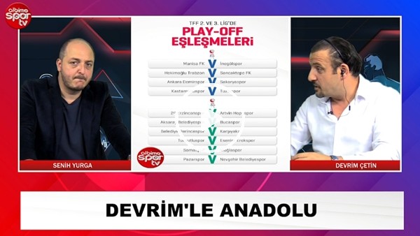 TFF 2. ve 3. Lig  Play-Off maçları nerede oynanacak?