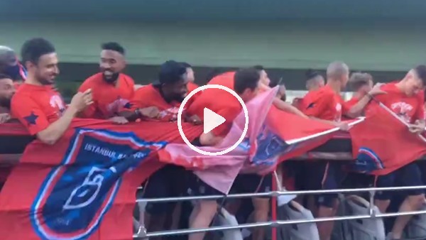 Başakşehir'in şampiyonluk turunda korku dolu anlar!