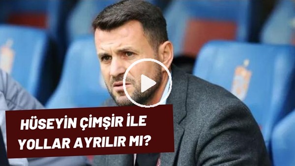 Trabzonspor'un Şampiyonluğu Mucizelere Kaldı! Hüsyin Çimşir İle Yollar Ayrılır Mı?