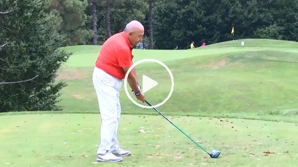 Nihat Özdemir'in golf keyfi