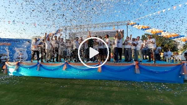 Şampiyon Kestelspor kupasına kavuştu