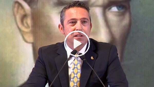 Ali Koç'tan özeleştiri! "Yanlış transferlerden ders aldık"