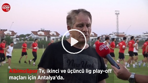 Bahaddin Güneş: "Tuzlaspor iyi bir takım, değişik bir maç olacak"