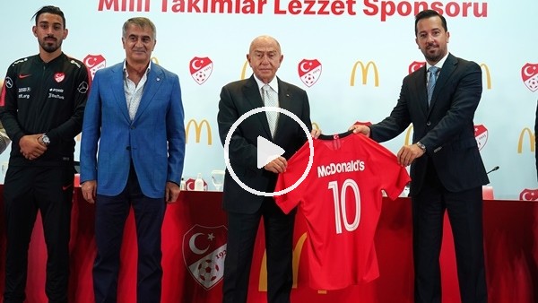 TFF, McDonald's ile sponsorluk anlaşması imzaladı