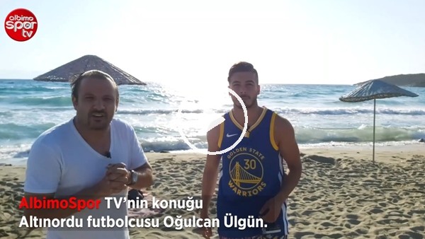 Altınordulu Oğulcan Ülgün'ün tatil keyfi