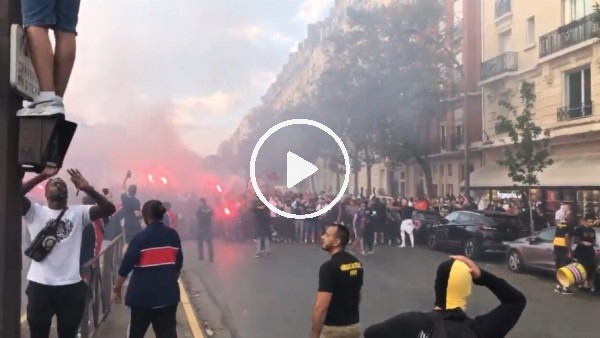 PSG taraftarları finale hazır