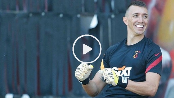 Muslera çalışmalarını sürdürüyor