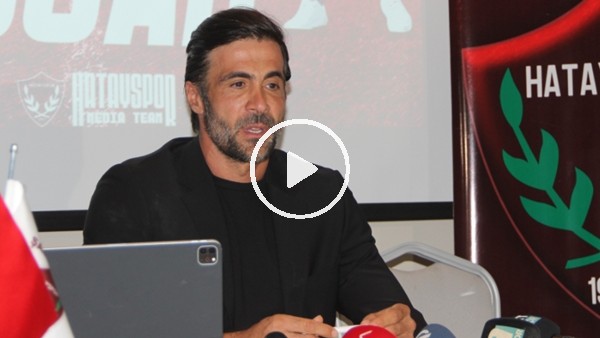 Hatayspor'da Ömer Erdoğan dönemi başladı