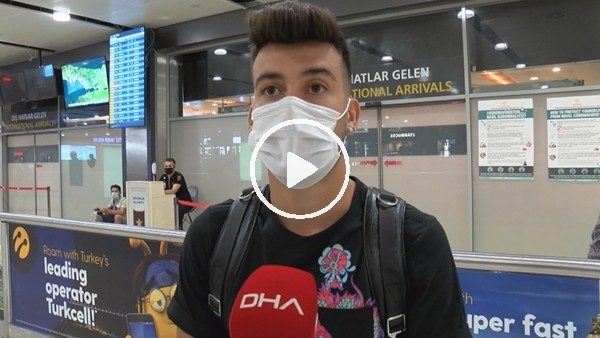 Beşiktaş'ın yeni transferi Atakan Üner, İstanbul'a geldi