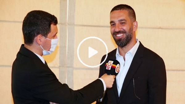 Arda Turan'ın ilk sözleri